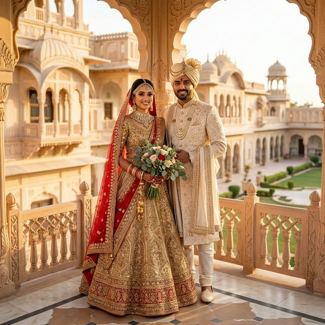 Beautiful Wedding Couple