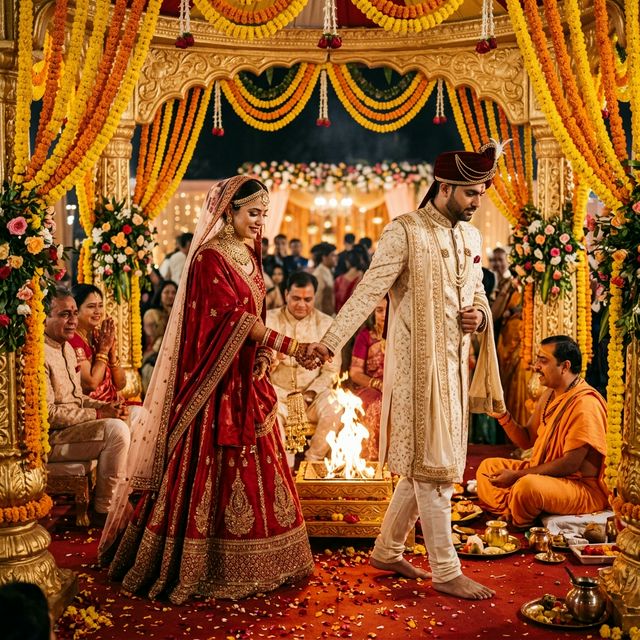Sacred Wedding Pheras